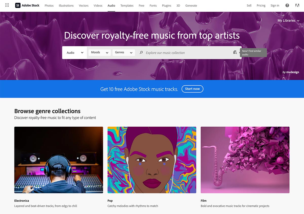 Adobe Stock Music