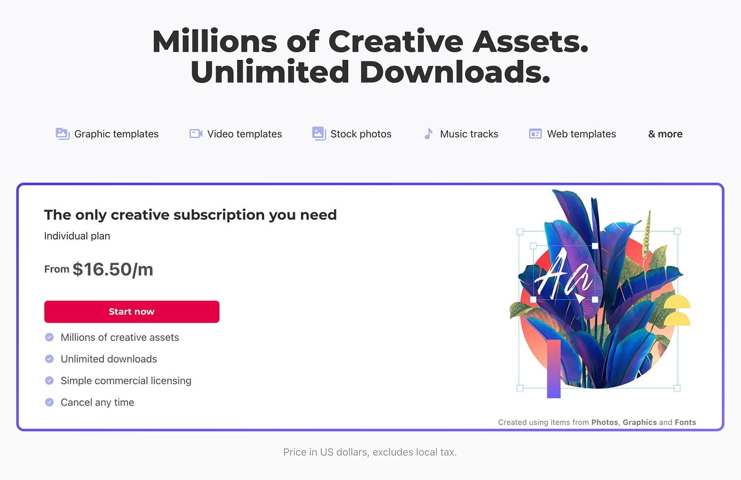 Envato Elements có giá bao nhiêu