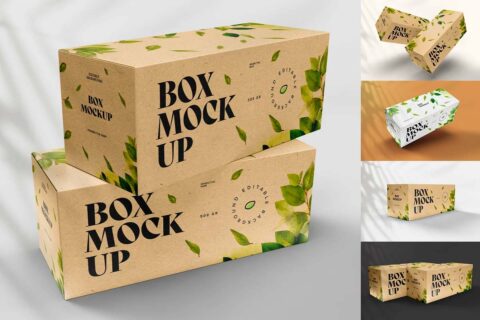 Box Mockup 10968653 Free Download