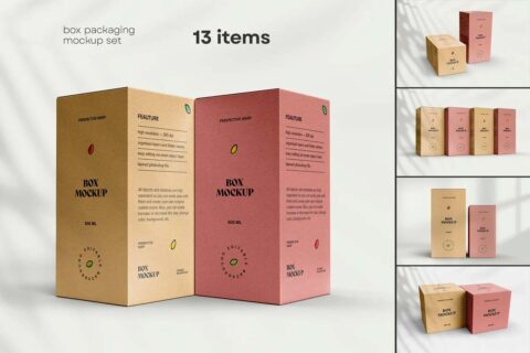 Box Mockup 7227696 Free Download