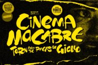 Cinema Macabre Font Family pic1