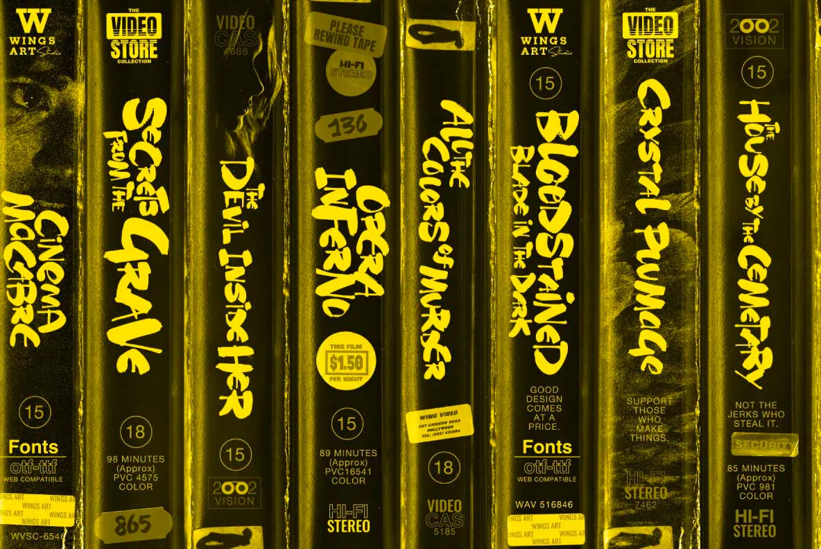 Cinema Macabre Font Family pic2