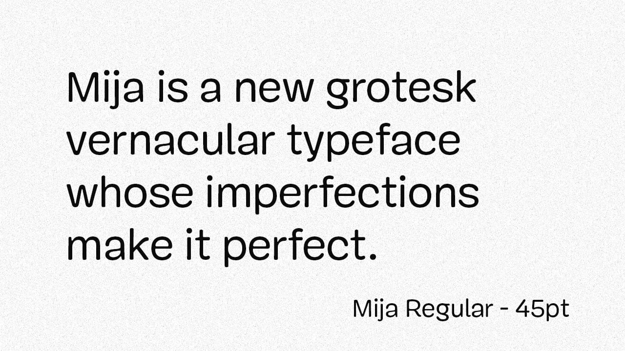 Mija Font Family pic2