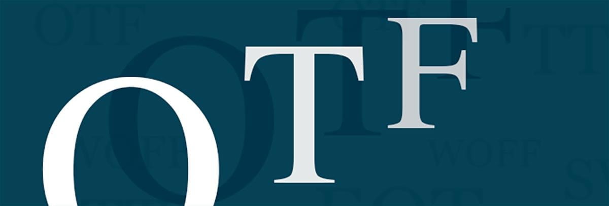 Font chữ OpenType (OTF)