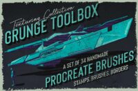 Grunge Toolbox Procreate Brushes 2918393