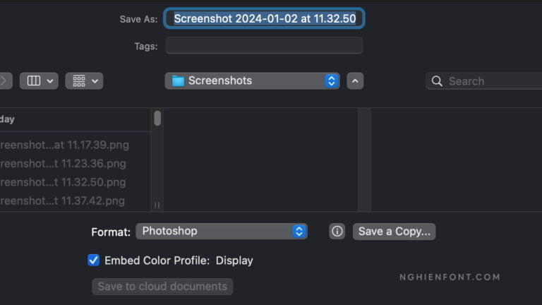Cách tắt tính năng Save a Copy trong Photoshop 11 Tat Save a Copy trong Photoshop