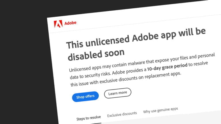 Fix lỗi This unlicensed Adobe app will be disabled soon 14 Fix loi This unlicensed Adobe app will be disabled soon moi nhat