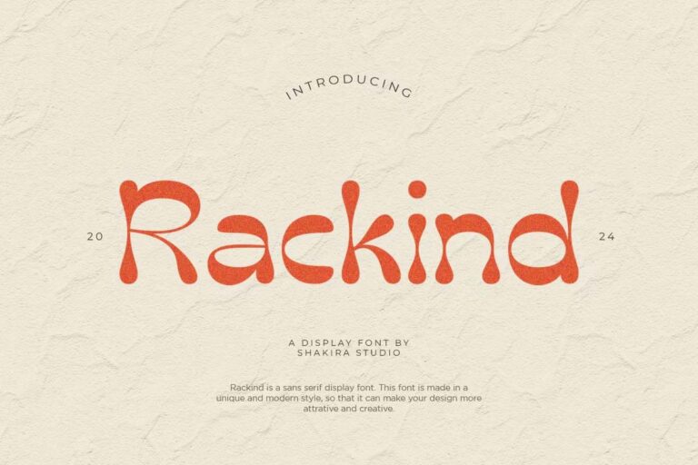 Rackind Unique Display Font 11 Rackind Unique Display Font Free Download