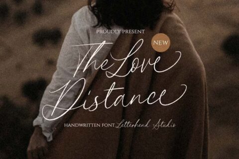 The Love Distance Handwritten Font