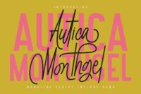 Autica Monthgel Monoline Script Sans pic1