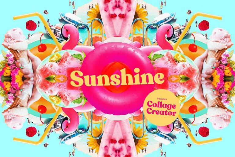 Sunshine Retro Summer Cut Outs 5897519