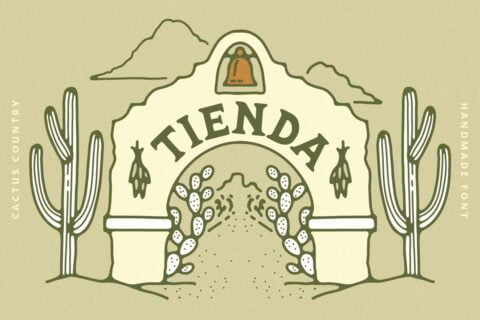 Tienda Font 8 Tienda Font Free Download
