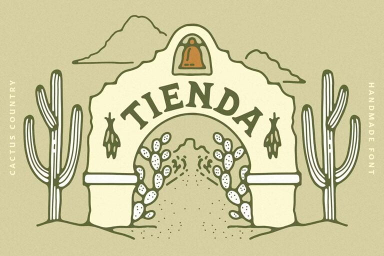 Tienda Font 13 Tienda Font Free Download