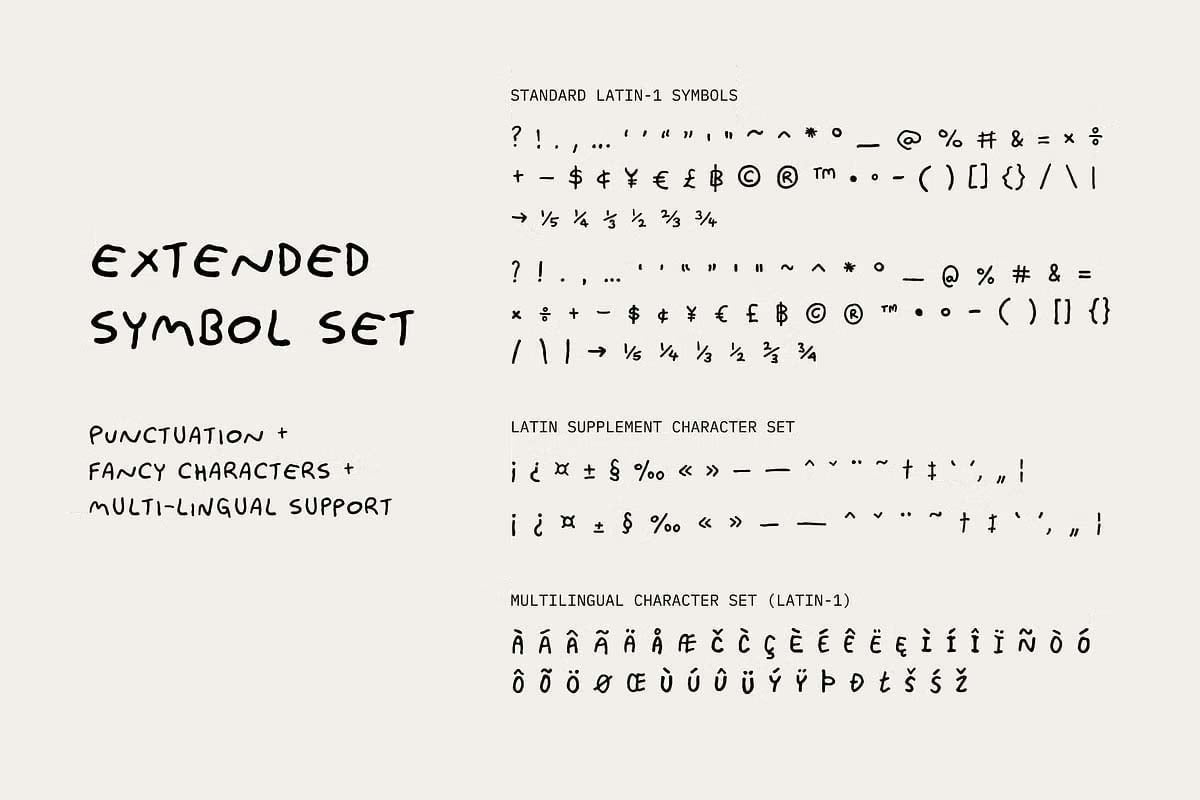 Ugly Dave Bad Handwriting Font pic5