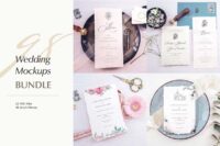 98 Wedding Mockups BUNDLE 4564609 pic1
