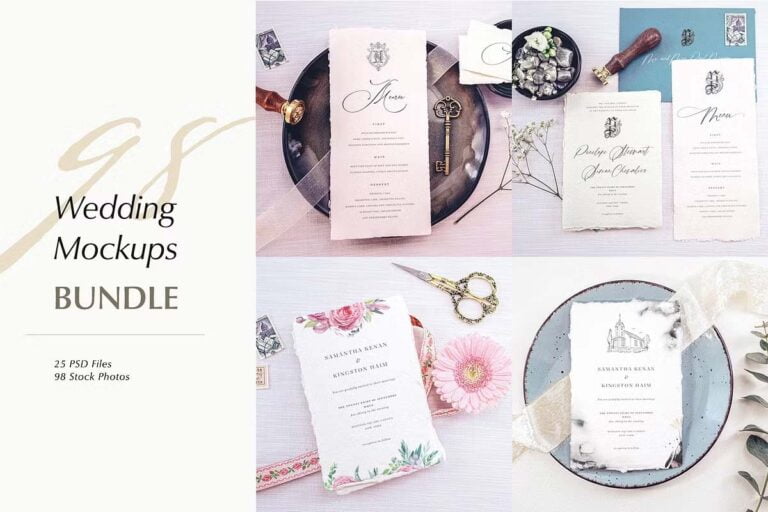 98 Wedding Mockups BUNDLE 4564609 12 98 Wedding Mockups BUNDLE 4564609 pic1
