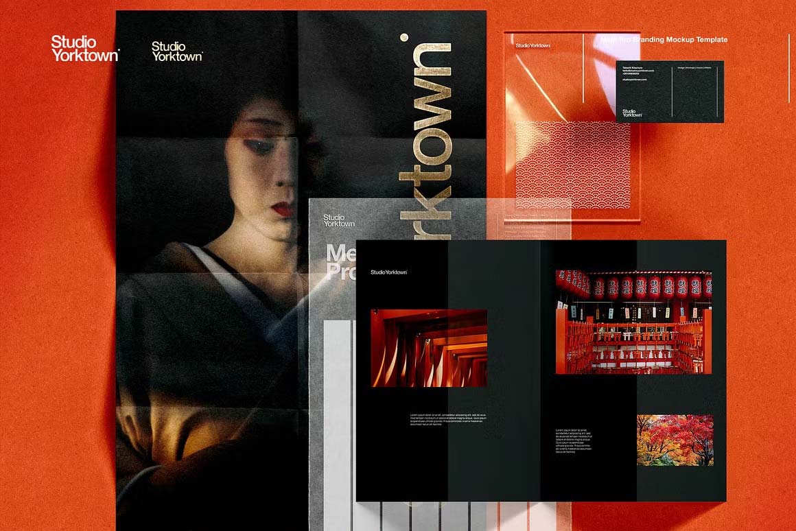Meiji Pro Branding Design Mockup Template pic2