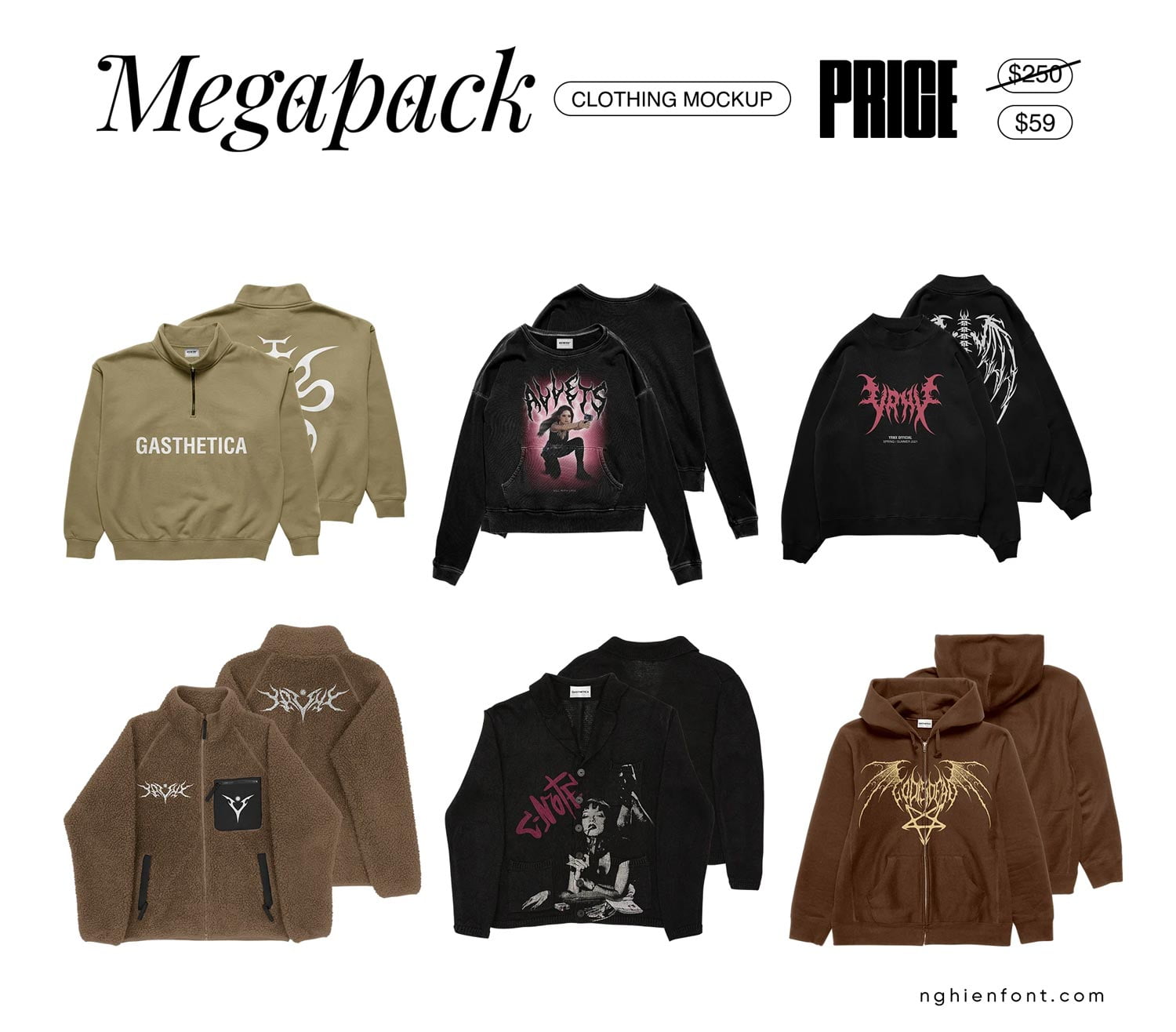 Clothing Mockup Megapack pic3