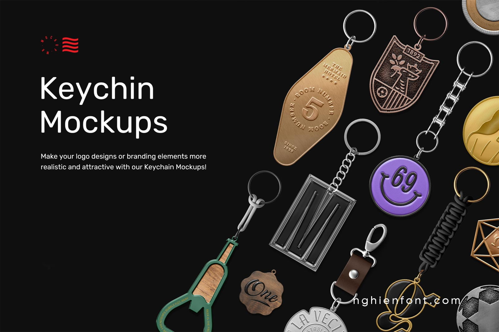 Keychain Mockups Generator pic1
