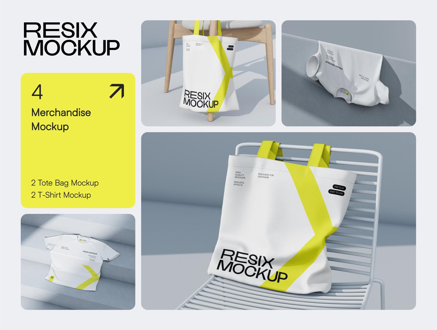 Resix - Clean Style Branding Mockup Bundle pic2