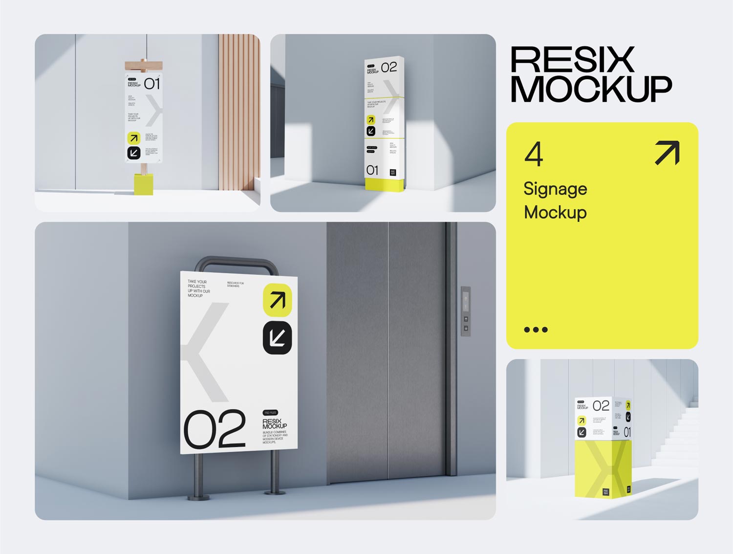 Resix - Clean Style Branding Mockup Bundle pic3