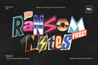 resource boy 1000 Ransom Note Letters