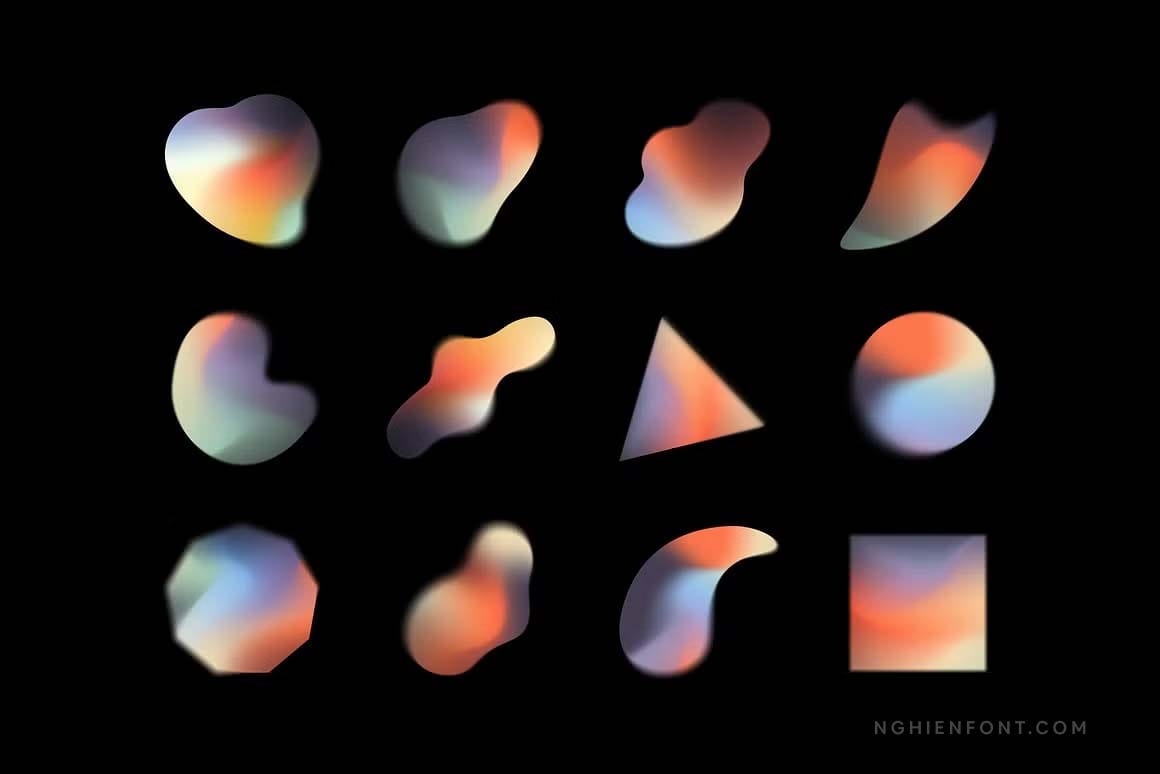 Gradient Shapes Collection pic1