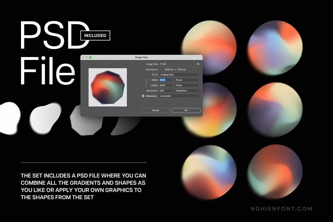 Gradient Shapes Collection pic4