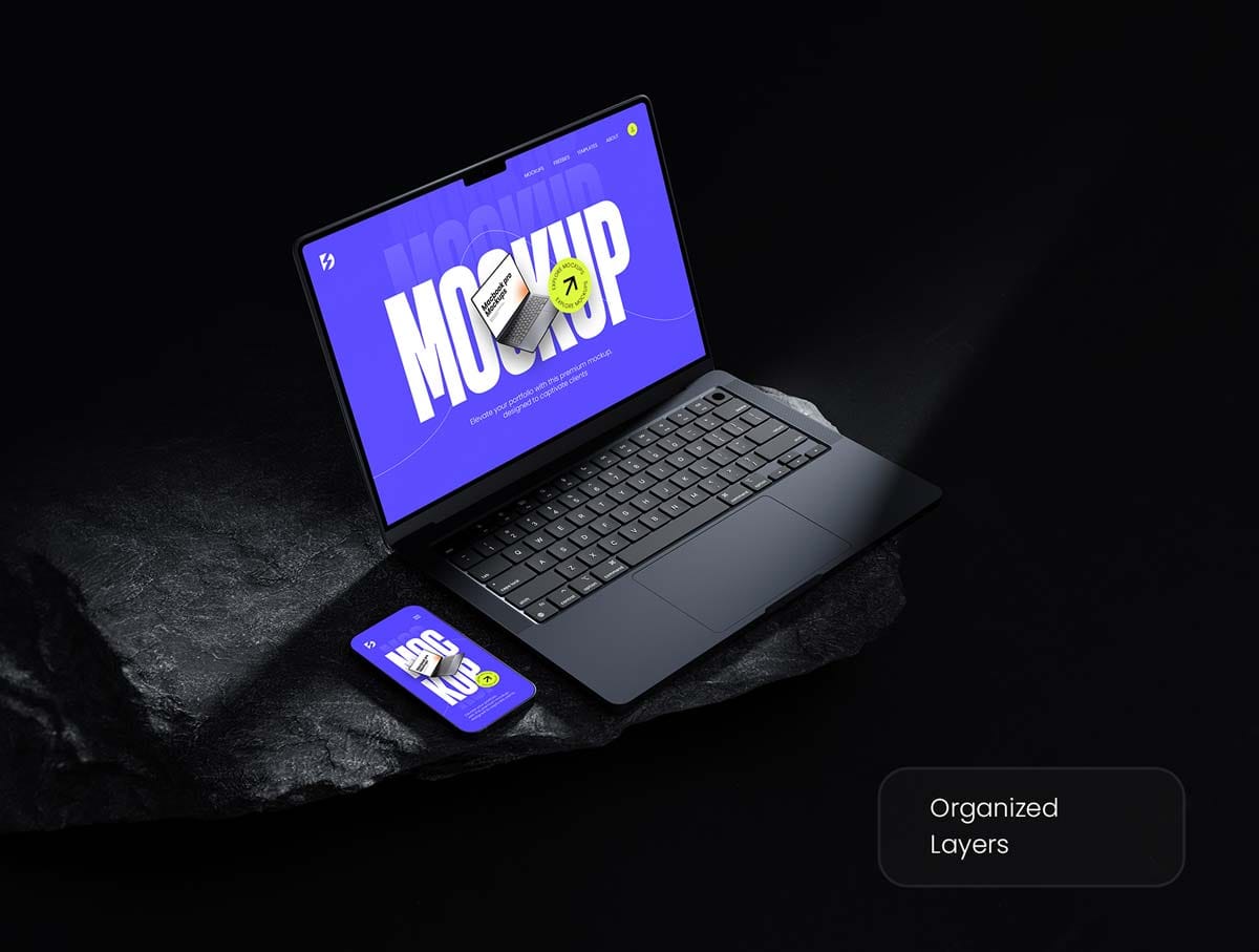 Sleek Apple Device Mockup Bundle Free Download 3