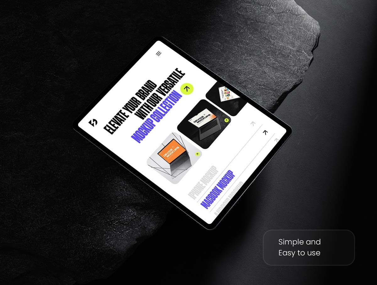 Sleek Apple Device Mockup Bundle Free Download 5